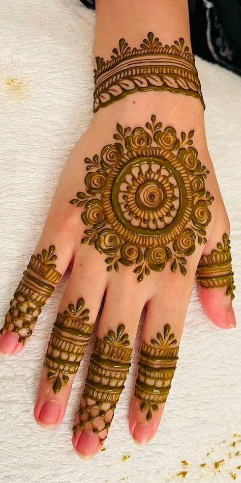 Top Flower Henna